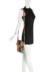 Fashion Graffiti Bee Stripe Crossbody Messenger Bag