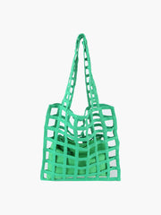 Woven Tote Handbag Set