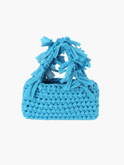 Fringe Accented Petite Fashion Bag