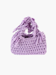Fringe Accented Petite Fashion Bag