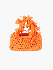 Fringe Accented Petite Fashion Bag