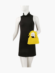Fringe Accented Petite Fashion Bag