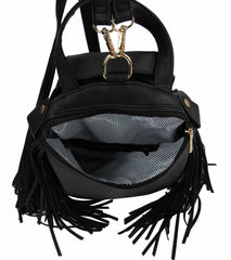 Fringe Motorcycle Jacket Backpack