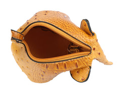 Mini Elephant Wallet Crocs Top Zipper Purse