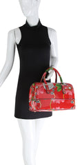 Floral Satchel Handbag for Women Purse