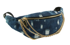 Fanny Pack for women Denim Wash Jean Pack Bag