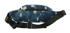 Fanny Pack for women Denim Wash Jean Pack Bag