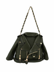 LEATHER JACKET CONVERTIBLE BACK PACK
