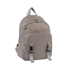 Snap Buckle Pocket Utility Backpack