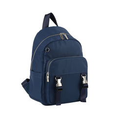 Snap Buckle Pocket Utility Backpack