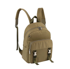 Snap Buckle Pocket Utility Backpack
