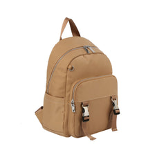 Snap Buckle Pocket Utility Backpack