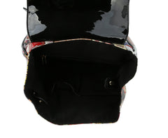 Glossy Magazine Backpack Travel Bag