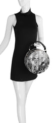 Glossy Magazine Clear Mini Bag Hobo Crossbody Purse