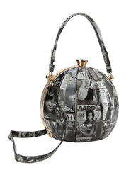 Glossy Magazine Tote Bag Hobo Crossbody Dome  Bag