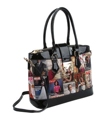 Glossy Magazine Satchel Bag Hobo Crossbody Shoulder Bag