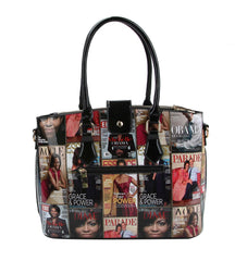 Glossy Magazine Satchel Bag Hobo Crossbody Shoulder Bag