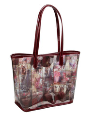 Glossy Magazine Tote Bag Hobo Crossbody Shoulder Bag