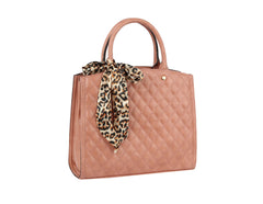 Fashion Double Compartment Quilted Satchel