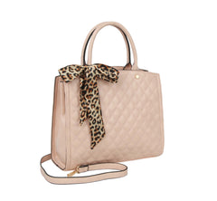 Fashion Double Compartment Quilted Satchel