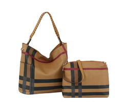 Fashion Shoulder Strap Hobo With Matching Pouch