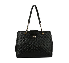 HF Oversize Quilted Satchel trolley sleeve