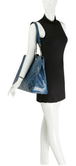 HF Oversize Quilted Satchel trolley sleeve