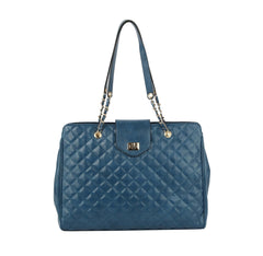 HF Oversize Quilted Satchel trolley sleeve
