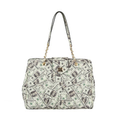 HF Oversize Quilted Satchel trolley sleeve