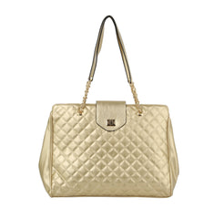 HF Oversize Quilted Satchel trolley sleeve