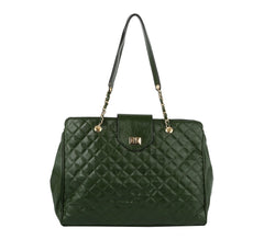 HF Oversize Quilted Satchel trolley sleeve