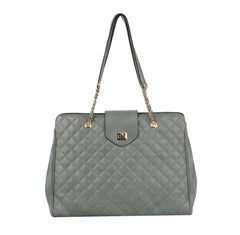 HF Oversize Quilted Satchel trolley sleeve