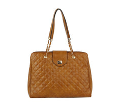 HF Oversize Quilted Satchel trolley sleeve