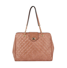 HF Oversize Quilted Satchel trolley sleeve