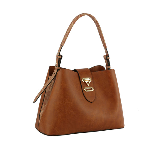 Soft Leather Satchel bag Top Handle Shoulder Bag