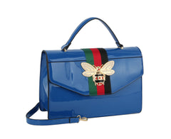 Fashion Shiny Bee Satchel with Wallet