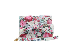 Fashion Flower Printed Evening Clutch Purse