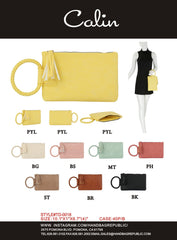 Women Clutch Wristlet Evening Bag Wallet