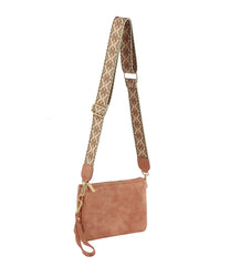 Small Guitar Strap Crossbody Leather Purse