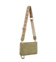 Small Guitar Strap Crossbody Leather Purse