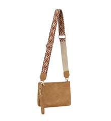 Small Guitar Strap Crossbody Leather Purse
