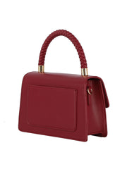 Braided Top Handle Mini Satchel
