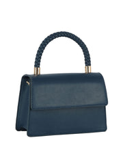 Braided Top Handle Mini Satchel