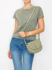 Front Flap Saddle With Lock