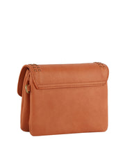 Front Flap Tripe Comparament Convertible Clutch Crossbody Wristlet