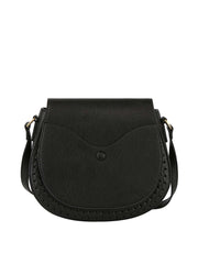 Front Pocket Flap Whipstitching Detailed Saddle