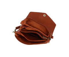 Women Soft Leather Crossbody Purse Handbag