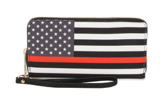 Usa Small Wallet American Flag Purse