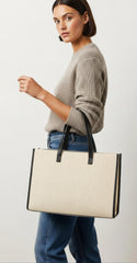 Large Canvas Tote Handba