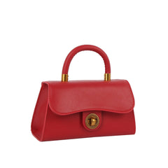 Vintage Top Handle Mini Turn-Lock Satchel